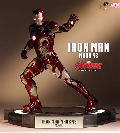 Toystnt Avengers Age Of Ultron Iron Man Mark 43 Cinemaquette