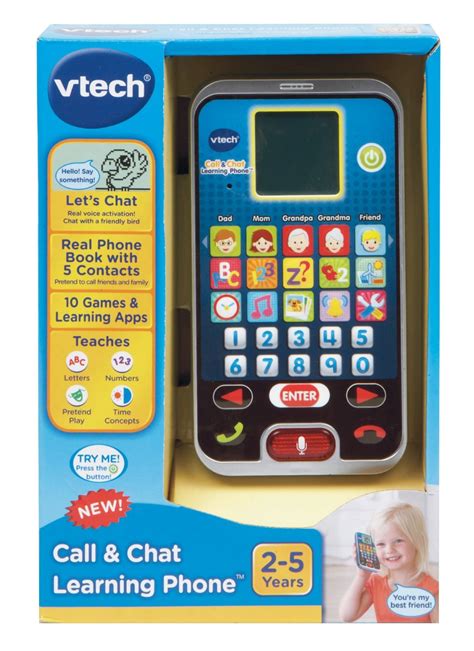 Baby Phone Toy Smart Touch Screen Vtech Toddler Learning Kids Pretend