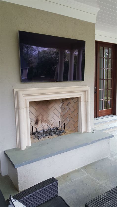 Modern Stone Fireplace Surround Home Decor Ideas