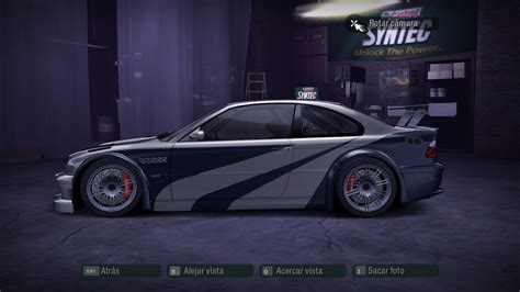 My Bmw M Gtr E With Hero Vinyl From Nfs Most Wanted By Tony Ah Nfs Need For Speed