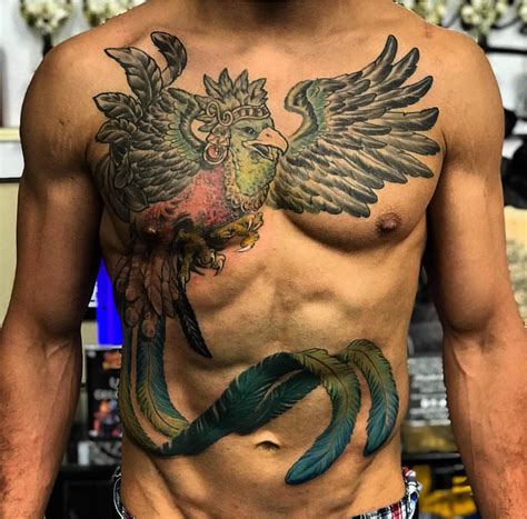 quetzal warrior tattoo
