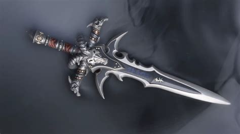 Wow Wrath Of The Lich King Classic Frostmoure Sword Forged Irl