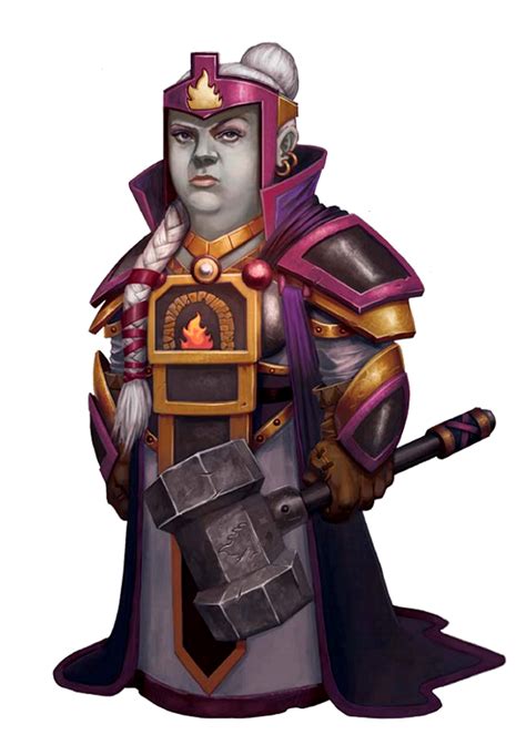 Female Dark Dwarf Aka Duergar Cleric Of Droskar Pathfinder Pfrpg Dnd