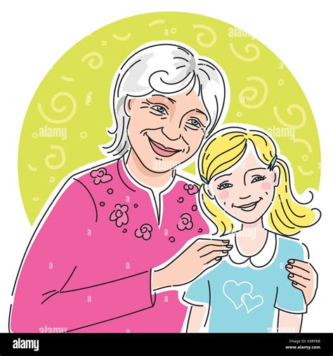 Abuelita Dibujo Im Genes Vectoriales De Stock Alamy