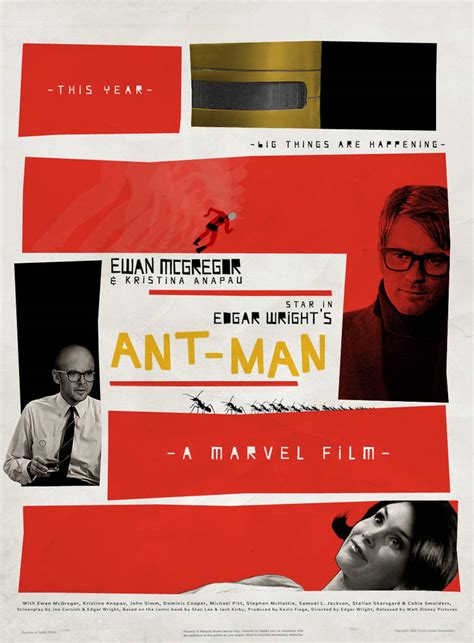 Saul Bass Style Ant Man Poster By Skinnyglasses On Deviantart