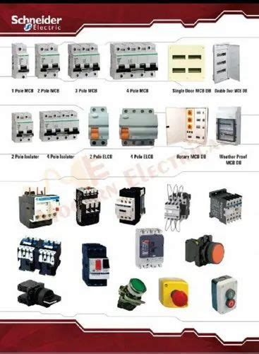 PVC 5 100 Amps Electrical Control Panel Accessories For Industrial