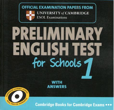 Pet Cambridge Preliminary English Test For Schools 1 NgoẠi NgỮ