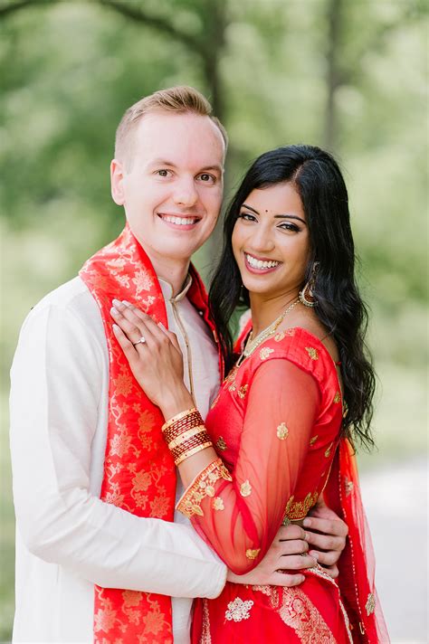 A Stunning Indian American Fusion Wedding In Indiana