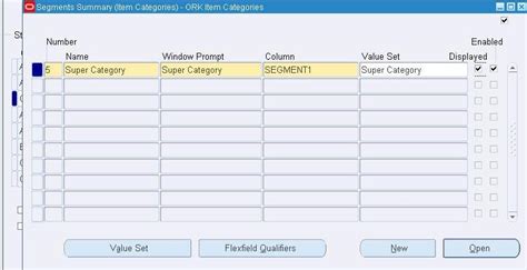 How To Setup Item Categories Flexfield Of Oracle Inventory Oracle Erp