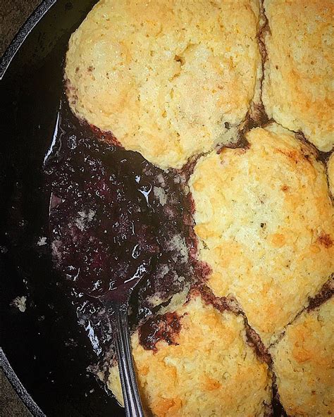 These easy, homemade biscuits are soft, fluffy, made completely from scratch and can be on your table in about 15 minutes! Blackberry Cobbler with Lemon Biscuit Topping - Jem of the ...