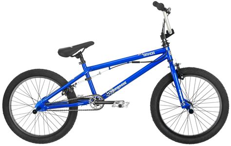 Mongoose Armor 20 Inch Freestyle Bicycle Blue Childrens