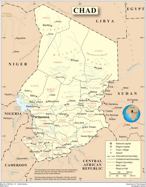 Geography Of Chad Wikipedia