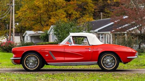 1962 Chevrolet Corvette Convertible At Kissimmee 2022 Ass30 Mecum