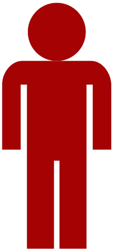 Red Man Symbol Clip Art At Vector Clip Art Online Royalty