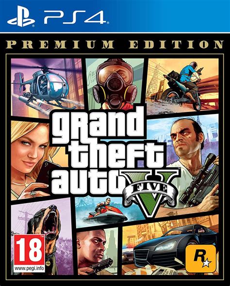 Grand Theft Auto V Premium Edition Ps4 Game 3103818 Argos Price