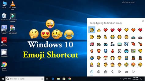 Emoji In Windows 11 Shortcut Reverasite