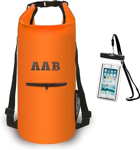 Aab Waterproof Dry Bag Backpack 20 L With Phone Case Floating Dry Sack