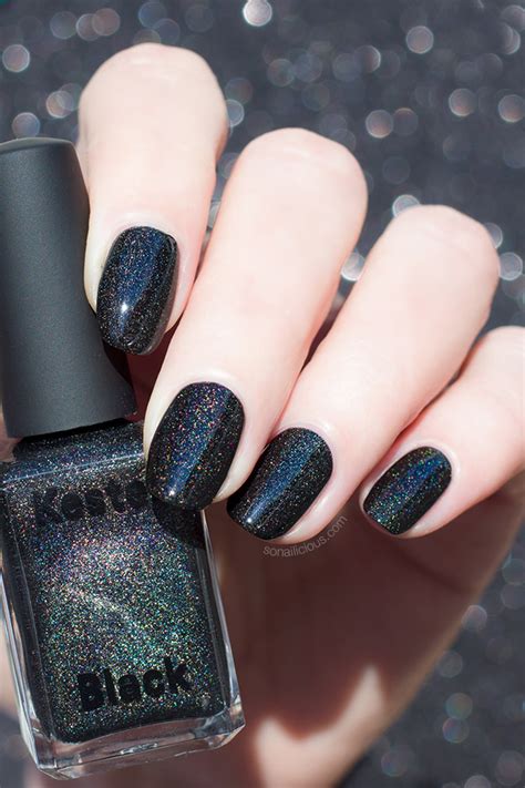 When water is able to penetrate the polish and reach the nail, practicing muslims can wear it during prayer rituals. The Perfect Black Holographic Nail Polish is Here ...