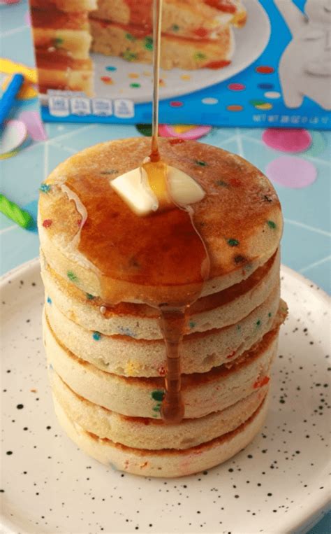 Funfetti Pancake Stack Recipe Pillsbury Baking