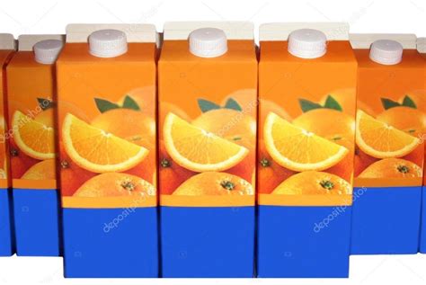 Packs Of Orange Juice Drink ⬇ Stock Photo Image By © Rose4 89186964