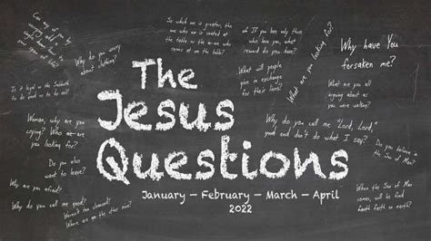 The Jesus Questions Bridges Christian Church