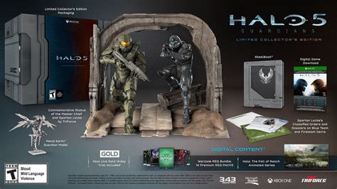 Halo 5 Guardians Collectors Edition Xbox One Game Walmart Canada