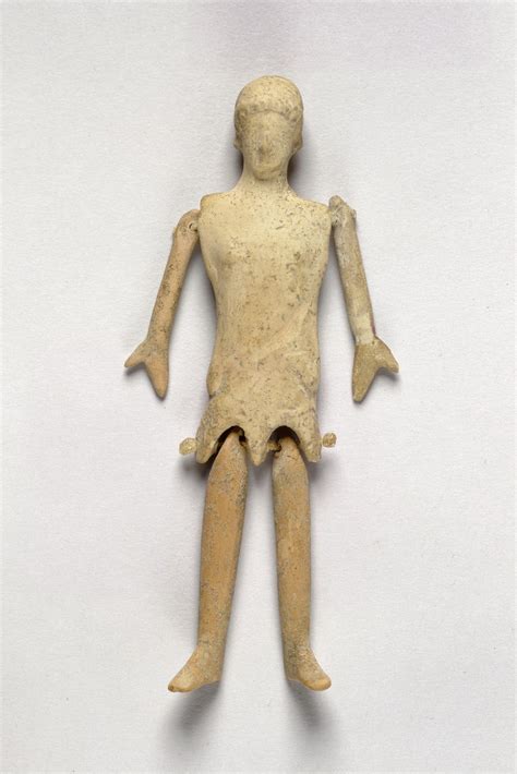 jointed terracotta doll greek 5th century bc source the j paul getty museum ancient dolls