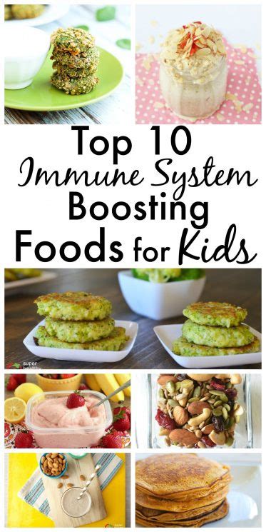 One of the best ways to stay healthy is by choosing an array of foods to boost your immune system. Top 10 Immune System Boosting Foods For Kids (with ideas ...
