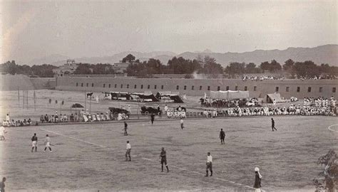 A Hockey Match In Bannu In 1913 Old Rare Pictures Of Bannu Pakistan