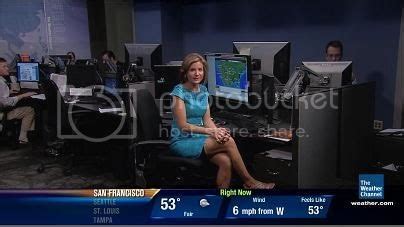 Tv Anchor Babes A Hot Leggy Jen Carfagno On The Weather Channel