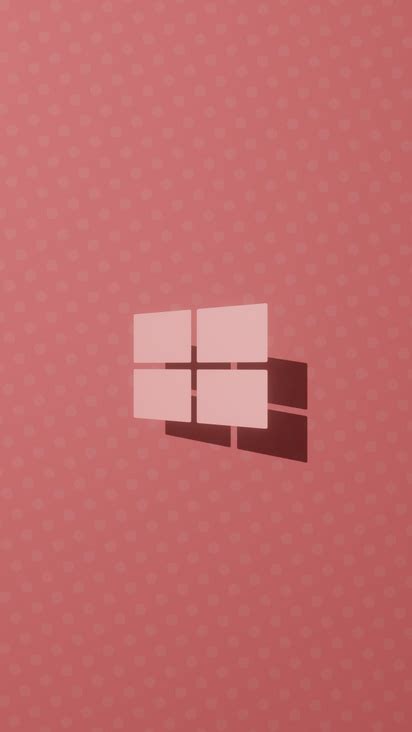 412x732 Windows 10 Logo Pink 4k 412x732 Resolution Hd 4k Wallpapers
