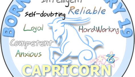 Earth's special influence makes you active in your pursuits. January 19 - Capricorn Birthday Horoscope Personality ...