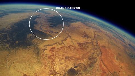 Grand Canyon From Space 1 When In Your State