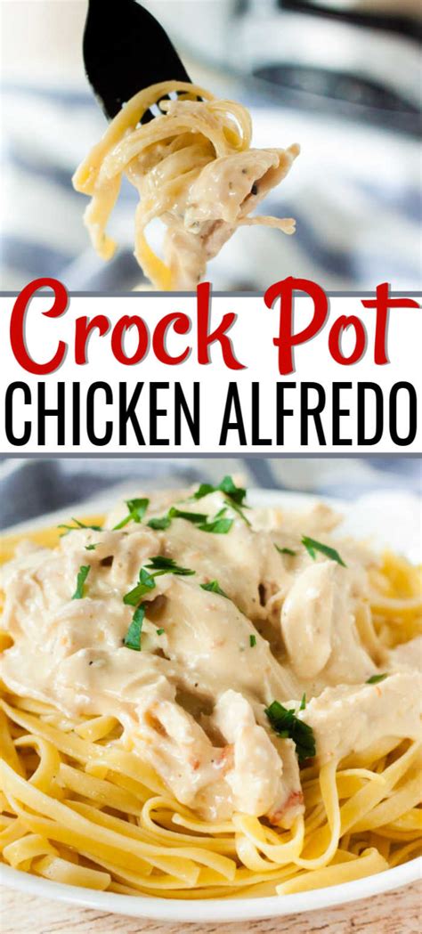 Crock Pot Chicken Alfredo Slow Cooker Chicken Alfredo Recipe