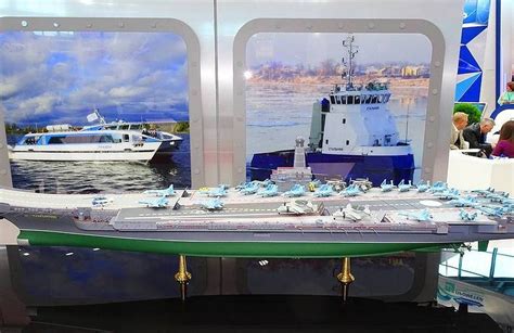 Russian Design Bureau Displays Future Nuclear Powered Aircraft Carrier
