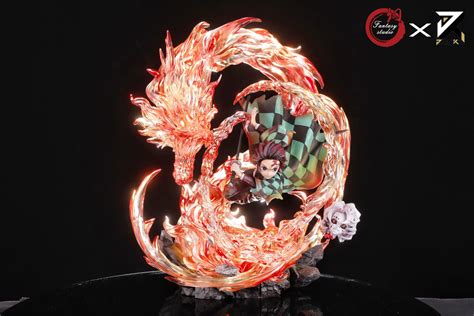 Tanjiro Kamado The Dance Of The Fire God By Fantasy X Jianke Studio