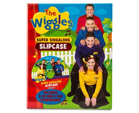 The Wiggles Super Singalong 8 Book Slipcase With Cd Au