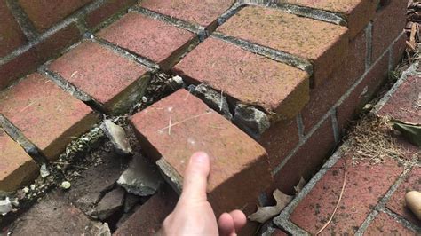 These can be seen as stepped cracks and this can be fixed by your local masonry/general. FIXING brick steps the EASY way (step by step) in 2020 ...