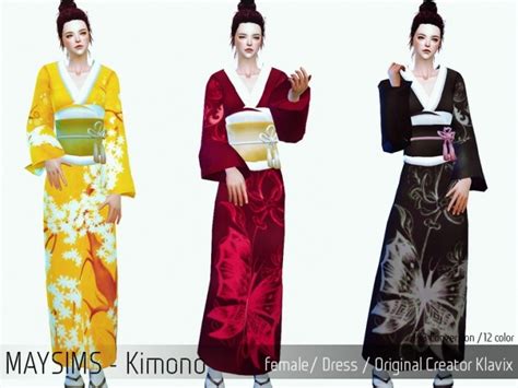 Kimono At May Sims Sims 4 Updates