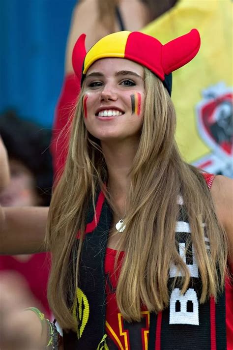 Teenage Belgium Fan Who Won Modelling Contract After World Cup Pictured