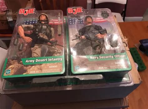 Gi Joe 2 Pack Army Desert Infantry And Ranger Recon Mission 12 In