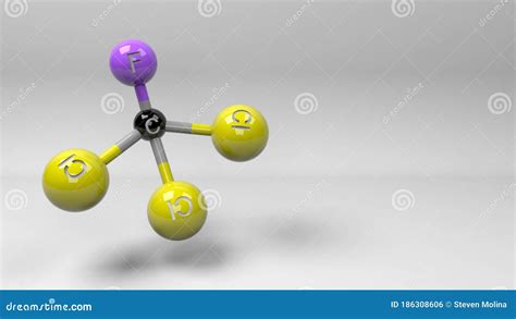 三氯氟甲烷分子3d图 库存例证 插画 包括有 氟利昂 分子 地图集 臭氧 化合物 地球 含毒物 186308606