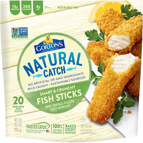 Gortons Smart And Crunchy Fish Sticks 24 Count