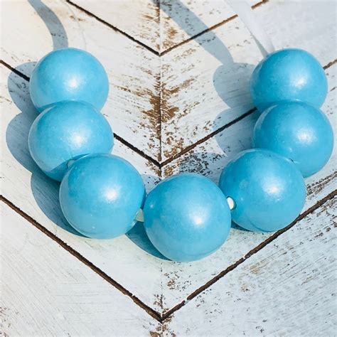 12 Turquoise Real Bubble Gum Necklaces Gumball Necklace Etsy