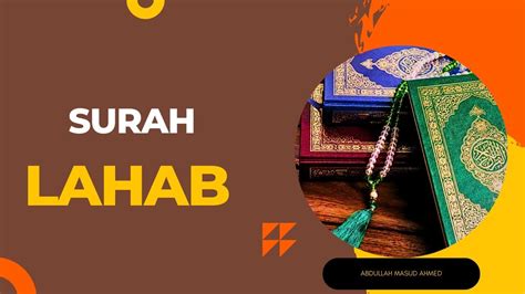 Surah Lahab।।surah 111।।tabbat Yada।।surah Masad।।surah Al Lahab।।quran