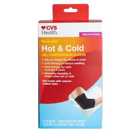 Customer Reviews Cvs Health Hot And Cold Gel Compression Sleave Cvs
