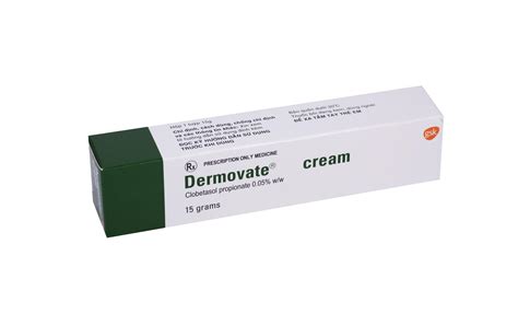 Dermovate Cream Clobetasol Glaxosmithkline Tuýp15gr