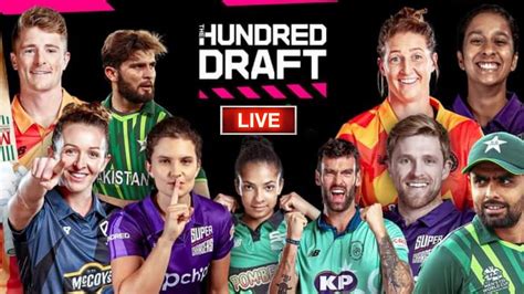 The Hundred League 2023 Draft Date Time Live Streaming 100 Ball