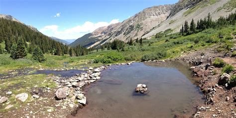 Conundrum Hot Springs Aspen Co Free Undeveloped Primitive Hike To
