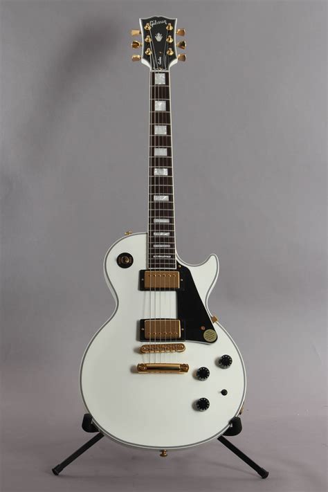 2014 Gibson Les Paul Custom Lite Alpine White Guitar Chimp